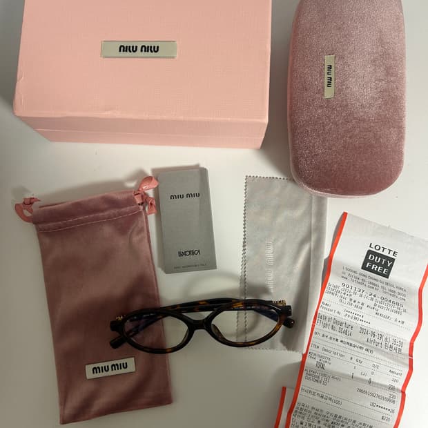 미우미우 리가드 안경