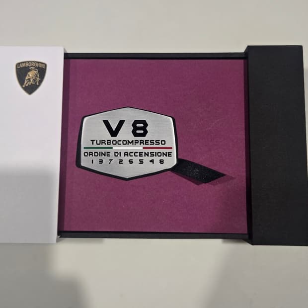 람보르기니 우루스 V8 플레이트(새상품)