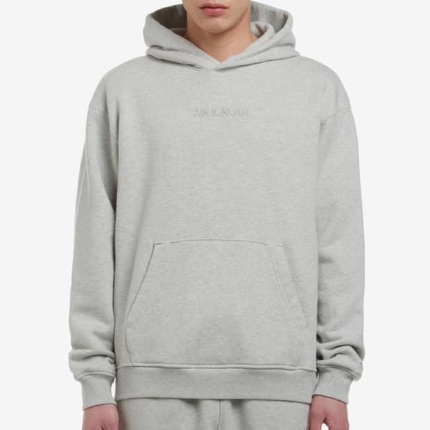AIR JORDAN 워크마크 플리스 후드 grey 사이즈 xs