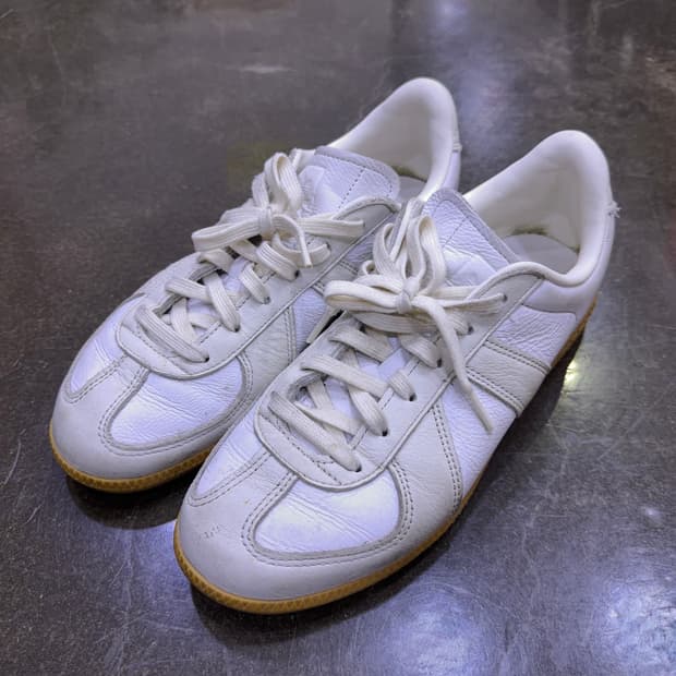 아디다스 BW 아미 독일군 스니커즈 화이트 검 265