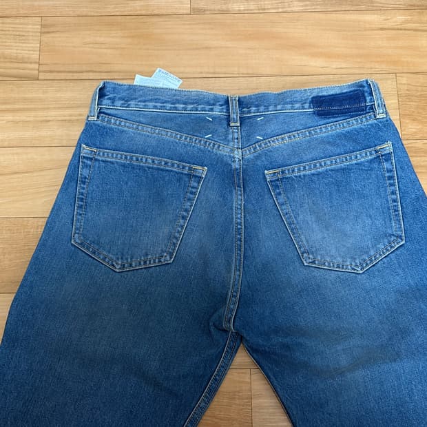 (미시착새상품) 마르지엘라 백스티치 데님 30~32