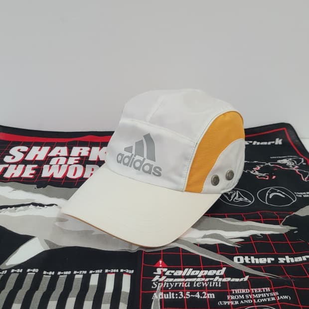 90s 아디다스 빈티지 올드 나일론 캠프캡 메쉬캡 모자 볼캡