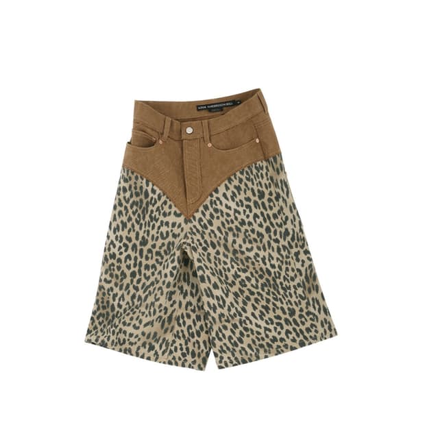 유일매물) 앤더슨벨 옥스포드 콤보 레오파드 쇼츠