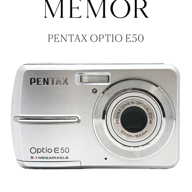 뽀얀느낌🤍PENTAX OPTIO E50 펜탁스 디카 카메라