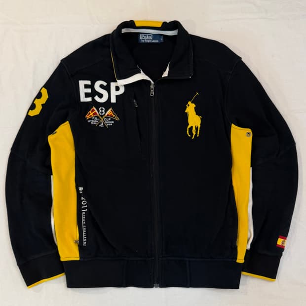 폴로 랄프로렌 빅포니 스페인 치프키프 레이싱 집업 져지