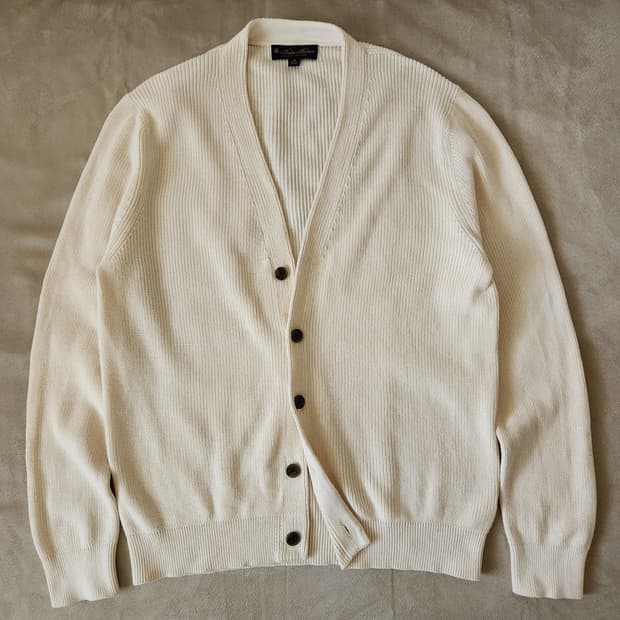 Brooks Brothers  브룩스 브라더스 라이트 베이지 가디건 M