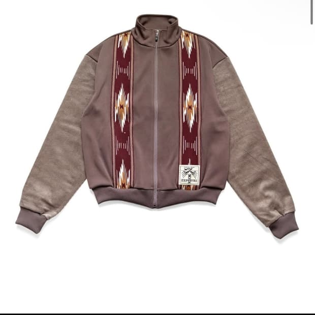 캐피탈 스무스 저지 코치 & 제피르 트랙 자켓 라이트 브라운