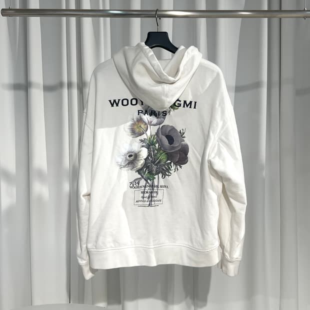 (50)우영미 플라워 후드티