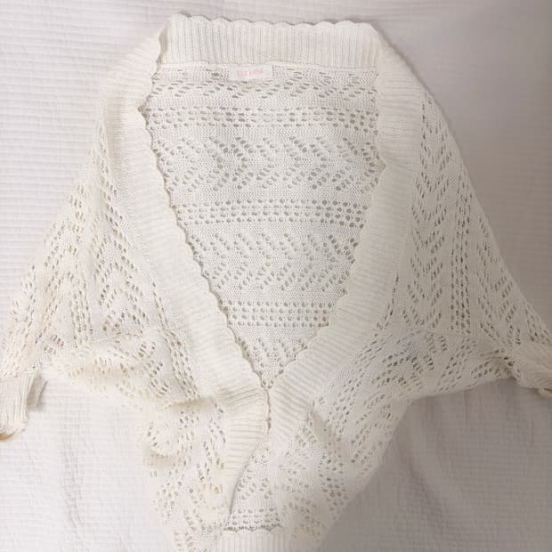 리즈리사 히메갸루 레이스 볼레로 리본 가디건