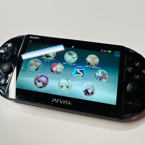 소니 PS VITA 2세대 피아노 블랙 256GB 완료 판매 (플스비타)
