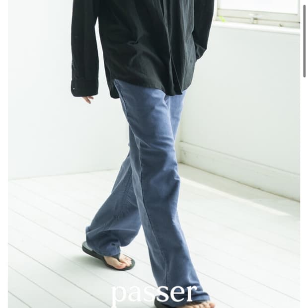 파세르 몰스킨 코튼데님팬츠