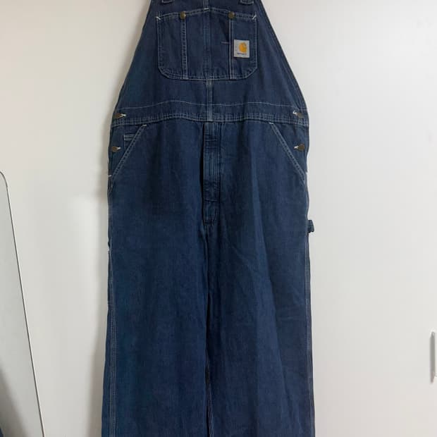 칼하트 빈티지 멜빵바지 