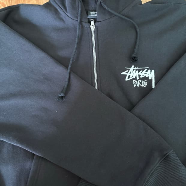 스투시 파리 후드집업 L