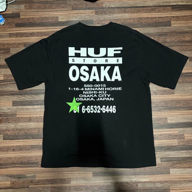 HUF 오사카 반팔