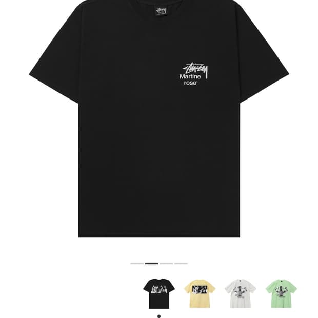 스투시 마틴로즈 반팔 (1/21까지 판매)