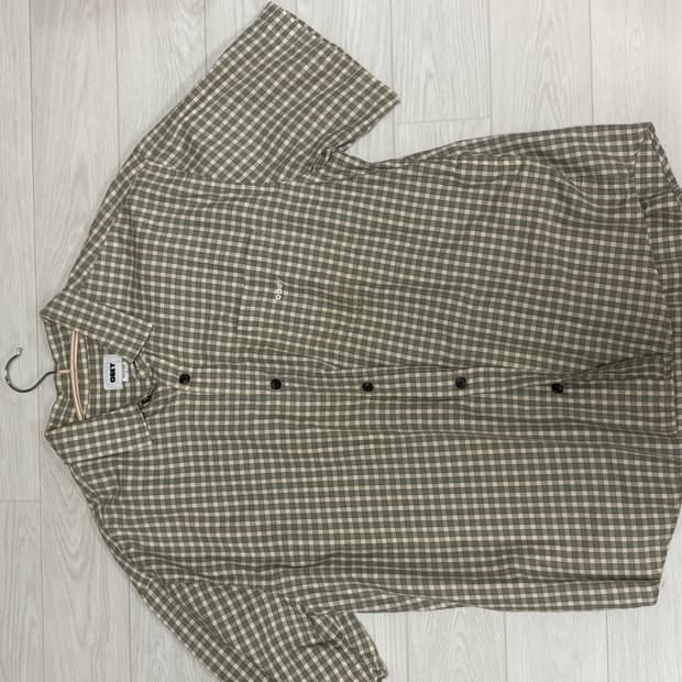 오베이 반팔 셔츠