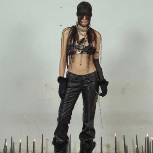[Aesynctx_ Scar Boot Cut Pants]