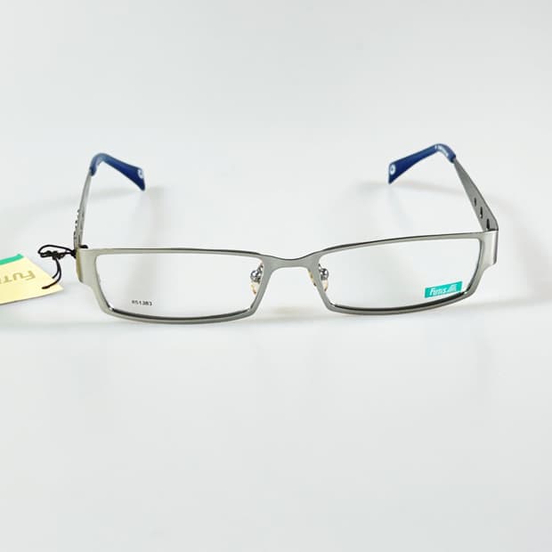 90s FUTIS 실버 메탈 슬림 스퀘어 빈티지 안경