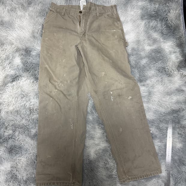 칼하트 더블니 카펜터 워크팬츠 34x32