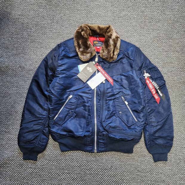 알파인더스트리 MA-1 블루종 항공점퍼 새상품