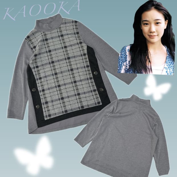 🪶하구미의 그런지 레이어드 티셔츠🪶 에스닉 히피 목폴라 이너티셔츠