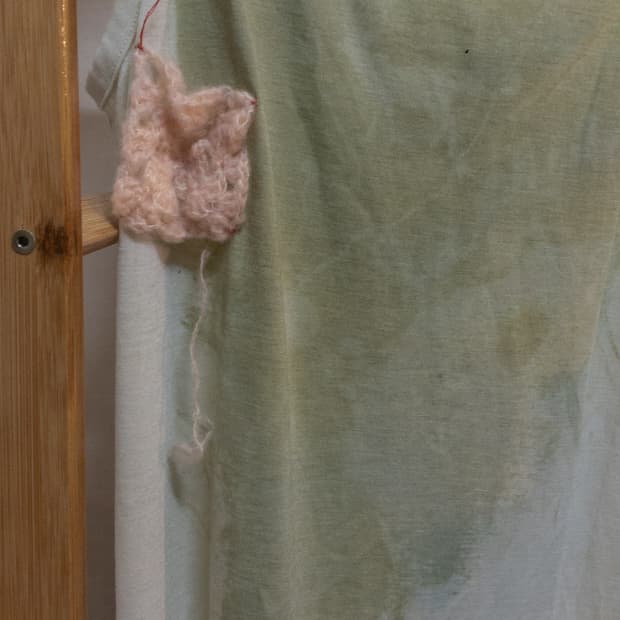 Handmade sleeveless onepiece