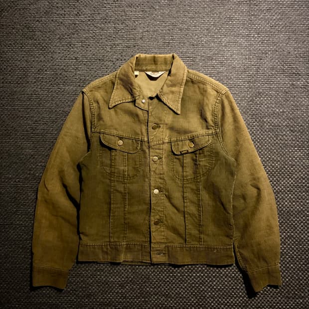 70s 리 코듀로이 자켓 M USA🇺🇸