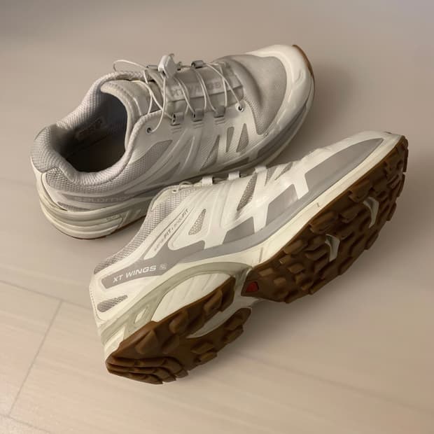 살로몬 XT-윙스 2 화이트 바닐라 아이스