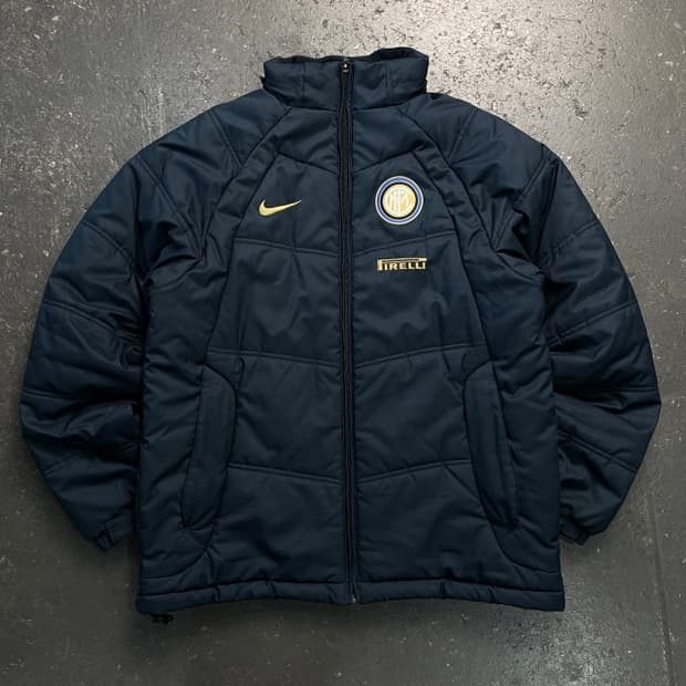 100 나이키 인터밀란 경량 패딩 