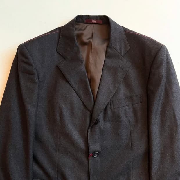 테일러 재팬 로로 피아나 울 블레이져