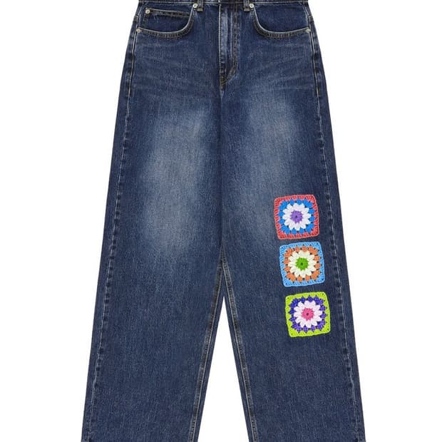 로씨로씨 X 그래피커스 Crochet Jeans
