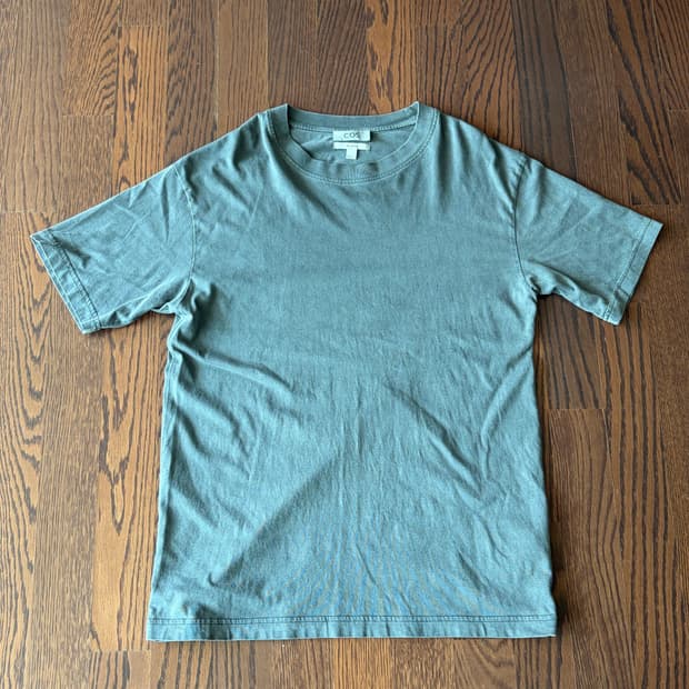 COS 코스 릴렉스드 반팔 XS/175 그레이