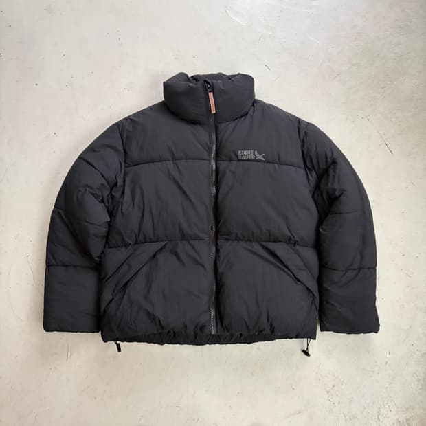 에디바우어 빈티지 푸퍼 숏 패딩 M