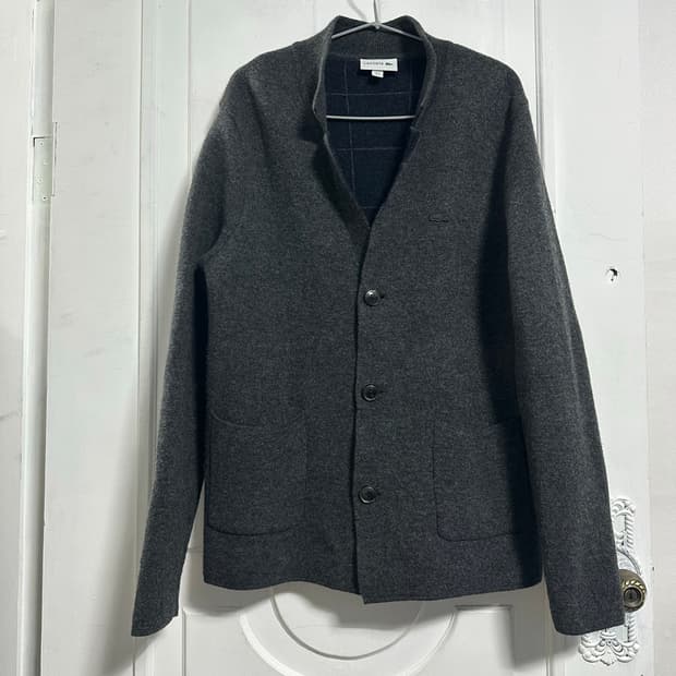 라코스테 울 자켓