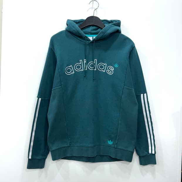 아디다스 스펠로고 후드티 M