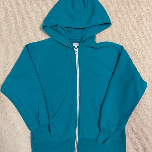 헤리티지플로스 후드 집업M