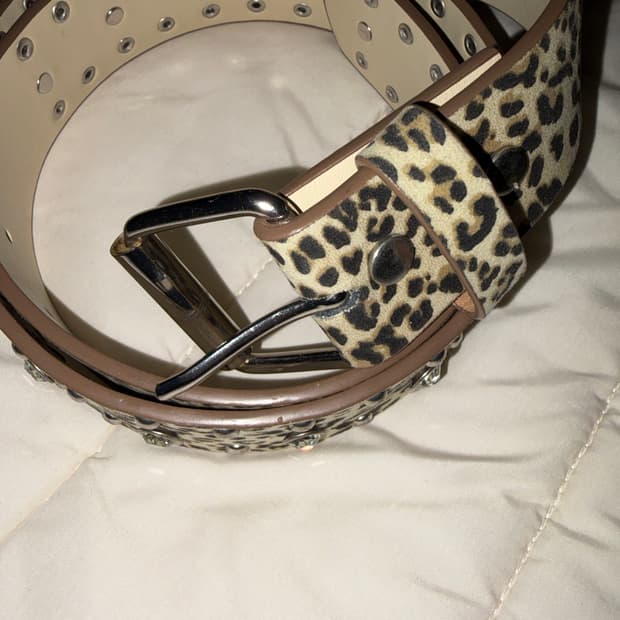 Asos 레오파드 벨트