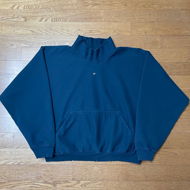 [XS] 이지 갭 하이넥 다크블루