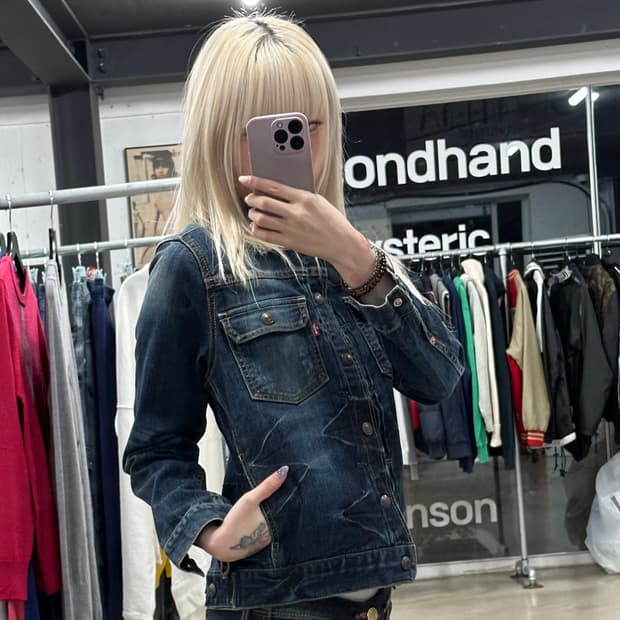 리바이스 데님 트리커 자켓