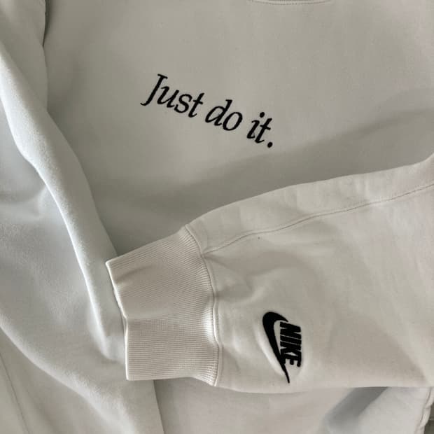나이키 기모 맨투맨 XL