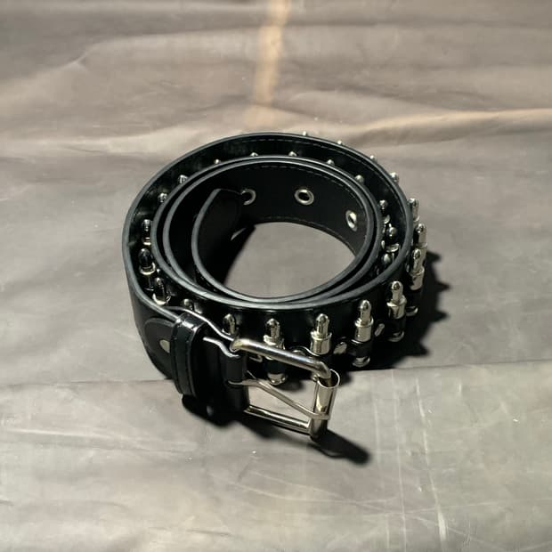 Eyelet bullet belt