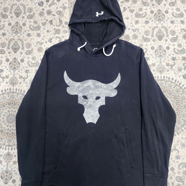 언더아머 프로젝트락 후드티 XL