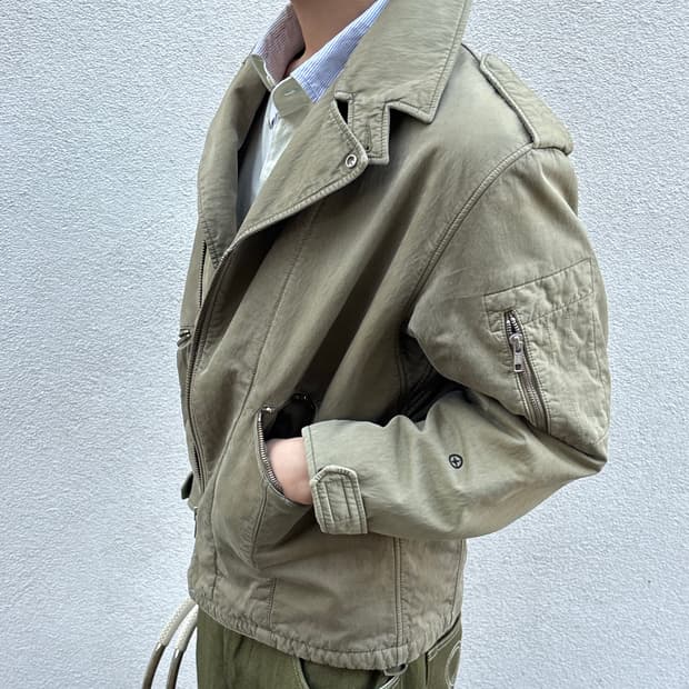 스톤아일랜드 90s 하이넥 밀리터리 자켓