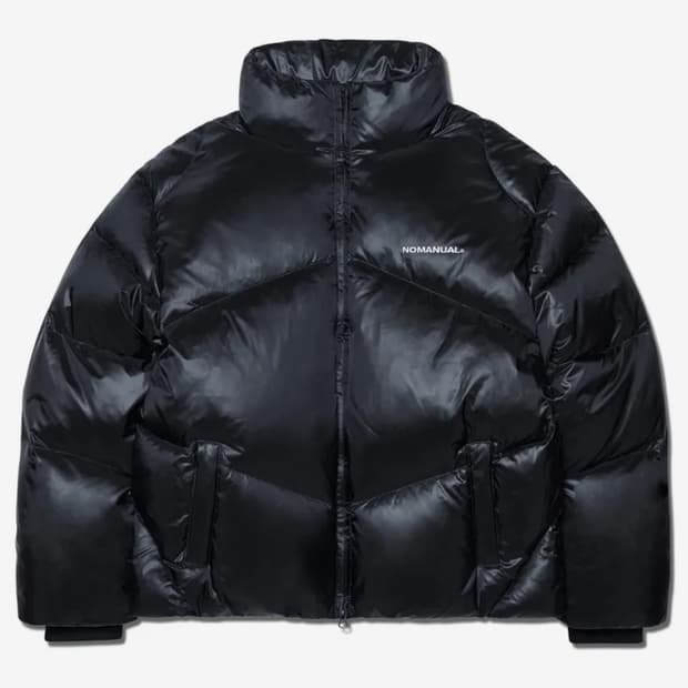 노매뉴얼 스카디 숏패딩 블랙