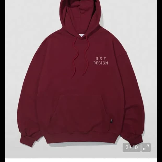 어반스터프 후드 버건디M