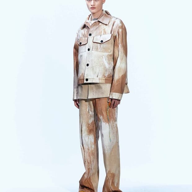 앤더슨벨 토우니 데님 트러커 자켓 (L)