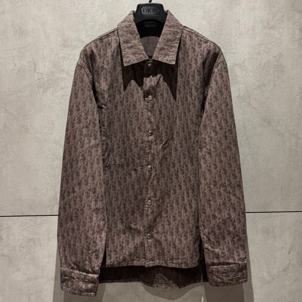 50/디올 오블리크 카스리 데님 오버셔츠