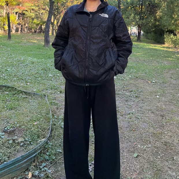 노스페이스 페이즐리 경량여성패딩(95)(m)