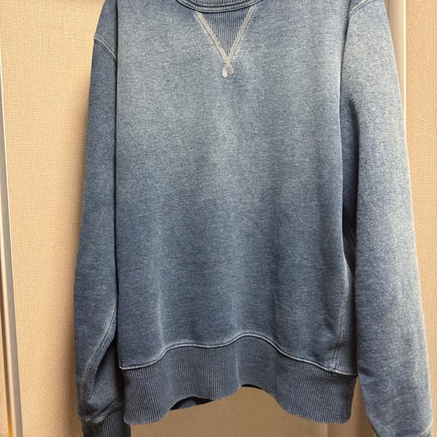 RRL 더블알엘 프렌치 테리 인디고 스웨트셔츠 L사이즈