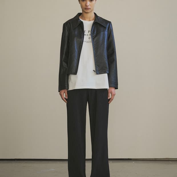 [SIYAZU] 시야쥬 레더 자켓